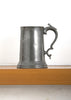 A pewter tankard awarded for the half mile under 16 flat race, 1887