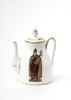 A porcelain teapot published by William Savage, probably by Copeland, circa 1860