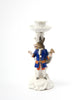 A Copeland porcelain Trusty Servant Candlestick, dated December 1888