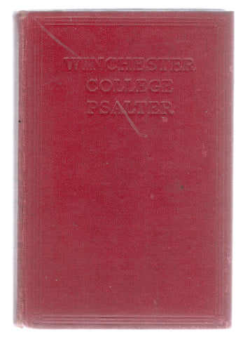 A Winchester College Psalter, 1936