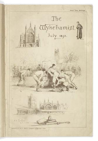 The Wykehamist, Special Quincentenary Edition, July 1893