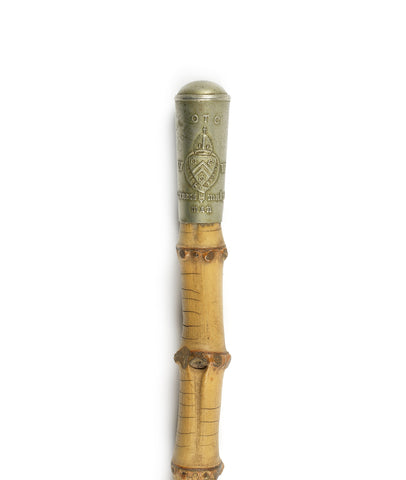 A Winchester College OTC swager stick, early 20th century