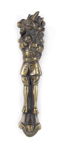 A brass Trusty Servant nutcracker, circa 1910