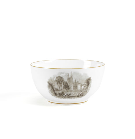 A large porcelain bowl published by William Savage, probably by Copeland, circa 1860