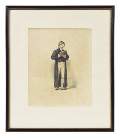 Winchester Scholar, William John Agar after Thomas Uwins, February 1816
